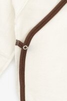 Костюм розпашенка+повзунки+шапка для малюків Baby Life А-305 56 см Коричнево-молочний  Фото №5