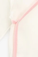 Костюм розпашенка+повзунки+шапка для малюків Baby Life А-305 68 см Рожево-молочний  Фото №6