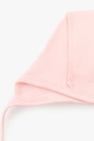 Костюм розпашенка+повзунки+шапка для малюків Baby Life А-305 68 см Рожево-молочний  Фото №3