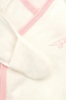 Костюм розпашенка+повзунки+шапка для малюків Baby Life А-305 68 см Рожево-молочний  Фото №7