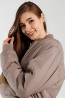 Куртка-бомбер однотонна LAWA MBC02315 XS Бежевий  Фото №10