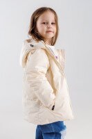 Куртка для девочки EAC5041 92 см Молочный (2000990257116D)  Фото №3