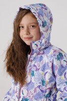 Куртка для дівчинки Snowgenius D639-03 128 см Білий (2000990235213D)  Фото №3
