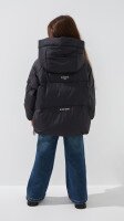 Куртка для дівчинки Dinomin 8111 98 см Чорний  Фото №3