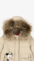 Куртка для девочки YS-36 110 см Молочный  Фото №0