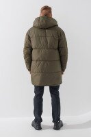 Куртка двостороння однотонна чоловіча 9906 S Хакі з чорним (2000990543622W)  Фото №6