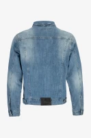 Куртка джинсова чоловіча  DIS722 4XL Блакитний  Фото №4