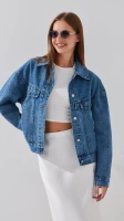 Куртка женская джинсовая 2506 XL Синий