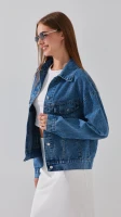 Куртка женская джинсовая 2506 XL Синий  Фото №1