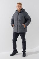 Куртка однотонна чоловіча 8088 S Сірий (2000990694690W)  Фото №0