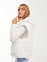 Купить Куртка однотонная женская GENUA 5232 XS Белый Артикул: 2000999415722 Миниатюра фотографии № 3