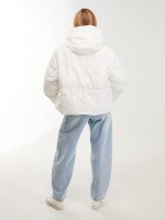 Купить Куртка однотонная женская GENUA 5232 XS Белый Артикул: 2000999415722 Миниатюра фотографии № 5