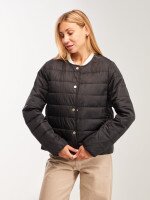 Купить Куртка однотонная женская GENUA G01116-0003 L Черный Артикул: 2000999415753 Миниатюра фотографии № 3