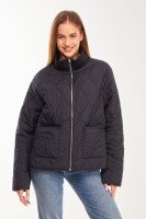 Купить Куртка однотонная женская GENUA G01116-0005 2XL Черный Артикул: 2000999415685 Миниатюра фотографии № 1