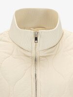 Купить Куртка однотонная женская GENUA G01116-0005 S Бежевый Артикул: 2000999415173 Миниатюра фотографии № 2