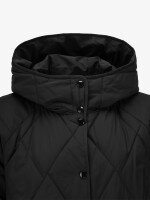 Купить Куртка однотонная женская GENUA G01116-0006 2XL Черный Артикул: 2000999417177 Миниатюра фотографии № 2
