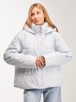 Купити Куртка однотонна жіноча GENUA G01116-0007 2XL Блакитний Артикул: 2000999416514 Фото мініатюра № 1