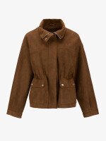 Купить Куртка однотонная женская GENUA G01116-0010 S Коричневый Артикул: 2000999417009 Миниатюра фотографии № 10