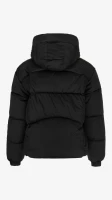 Куртка однотонная женская On me 9016 2XL Черный  Фото №3