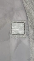 Куртка однотонная женская On me G9503 S Серый  Фото №1