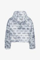 Куртка з візерунком жіноча On me 5229 2XL Сірий  Фото №8