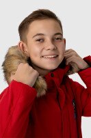 Куртка єврозима для хлопчика Неслухнянки 8868 140 см Червоний (2000990082411W)  Фото №1