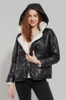 Куртка жіноча On me 23179 2XL Чорний  Фото №3
