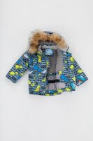 Куртка зимняя для мальчика Snowgenius H31-012 74 см Серый (2000989628194W)  Фото №5