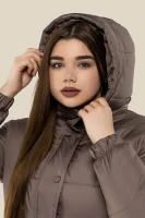 Куртка зимова жіноча LAWA WBC02362 XS Бежевий  Фото №3