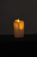 LED свічка 263 9 см Білий (6956586596564A)  Фото №0