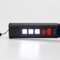 Ліхтар світлодіодний C57074 акумуляторний 4 режими роботи Різнокольоровий (2000990071835)  Фото №2