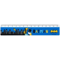 Лінійка Batman Kite DC25-090 15 см Різнокольоровий