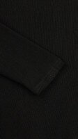 Лонгслив однотонный женский Bclothing 8837 S Черный  Фото №1