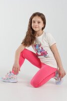 Лосини однотонні для дівчинки 812.2 110 см Рожевий (2000990343710S)  Фото №2