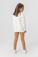 Лосини однотонні для дівчинки Baby Show 8185 122 см Бежевий (2000989994299D)  Фото №3