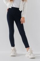 Лосины однотонные для девочки Happy Kids 912 146 см Темно-синий (2000990724632W)  Фото №0