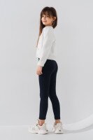 Лосины однотонные для девочки Happy Kids 912 146 см Темно-синий (2000990724632W)  Фото №1