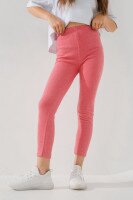 Лосины однотонные для девочки Happy Kids 912 140 см Розовый (2000990724588W)  Фото №0