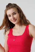 Майка однотонна жіноча DIVON 0217 L Малиновий (2000990420213S)  Фото №0