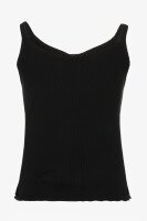 Купити Майка однотонна жіноча W23-24 One Size Чорний (2000989430056S) Артикул: 2000989430056 Фото мініатюра № 9