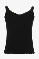 Майка однотонна жіноча W23-24 One Size Чорний (2000989430056S)  Фото №1