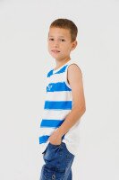 Майка з принтом для хлопчика Deniz 4043 122 см Синій (2000990556585S)  Фото №2