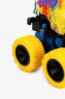 Машина-перевертыш инерционный MCGODIA TOYS D400-30-TY Желтый  Фото №1