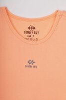 Майка фітнес однотонна жіноча Tommy life 97256 M Помаранчевий (2000989642442A)  Фото №6