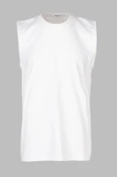 Майка однотонная мужская 5601 4XL Белый (2000990516206S)  Фото №4