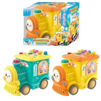 Музыкальный Паровозик WToys 95606 Бирюзовый