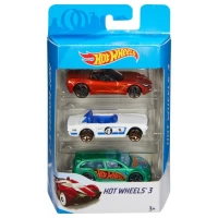 Набор 3-х базовых машинок Hot Wheels (K5904) (27084425611)  Фото №0