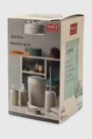 Набір для ванної 5шт Bee Home VC-150 Бежевий (2000990531223A)  Фото №7