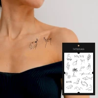 Набір тату &quot;Динозаврики&quot; Tattooshka LB-148 (4825800010235)  Фото №1