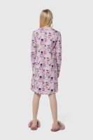 Ночная рубашка для девочки Fleri 6017 104-110 см Розовый (2000990257598A)  Фото №3